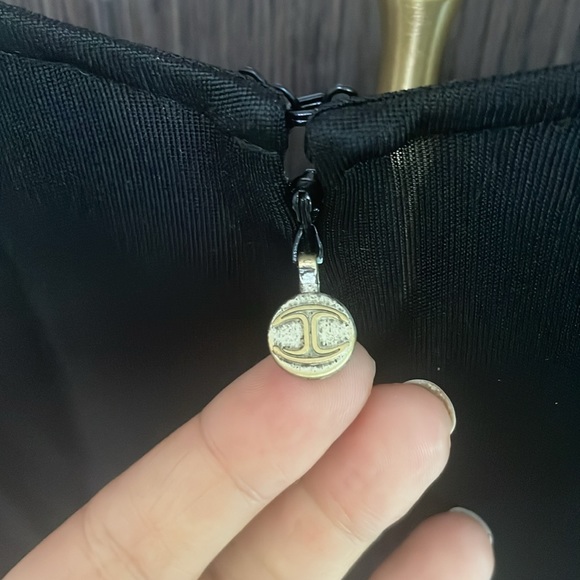 Just Cavalli Exotic Sleeve print black dress 💚🧡 - Picture 10 of 12